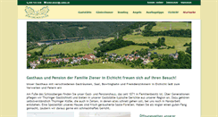 Desktop Screenshot of hotel-zur-gruenen-eiche.de